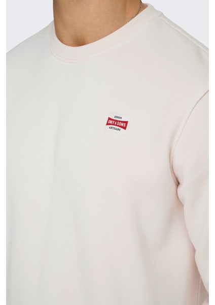 Only&sons Onsdawson Reg Crew Vd Gri Erkek Sweatshirt