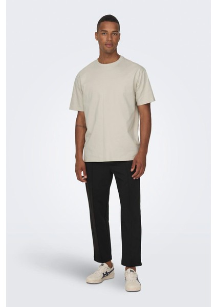 Onsfred Lıfe Rlx Ss Tee Noos Ekru