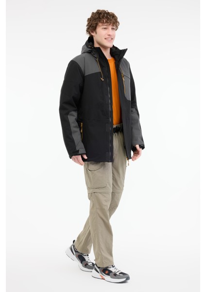 ml Ashıton 2le-92 4pr Siyah Erkek Kısa Kaban