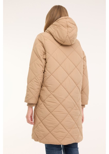 Wl Jasmıne 3-104217 4pr Vızon Kadın Uzun Kaban