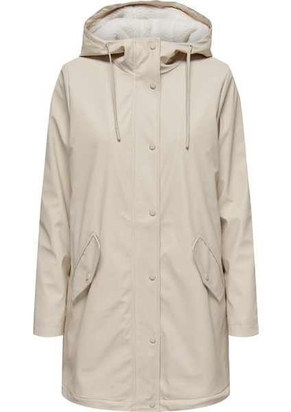 ONLSALLY RAINCOAT OTW NOO Bej Kadın Mont