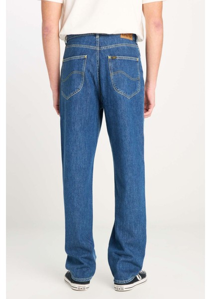 Asher Denim Pantolon Mavi Erkek Pantolon