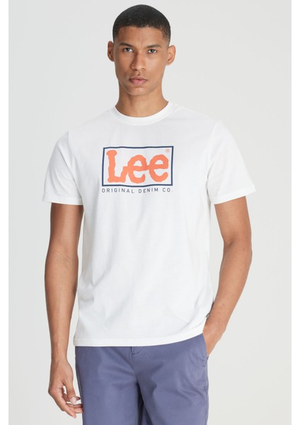Lightweight SS XM Wobb Beyaz Erkek Kısa Kol T-Shirt