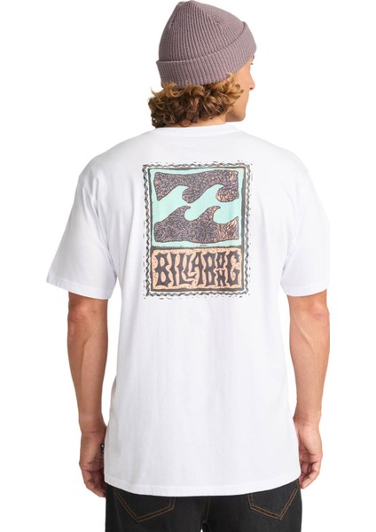 STAMP SS Beyaz Erkek Kısa Kol T-Shirt