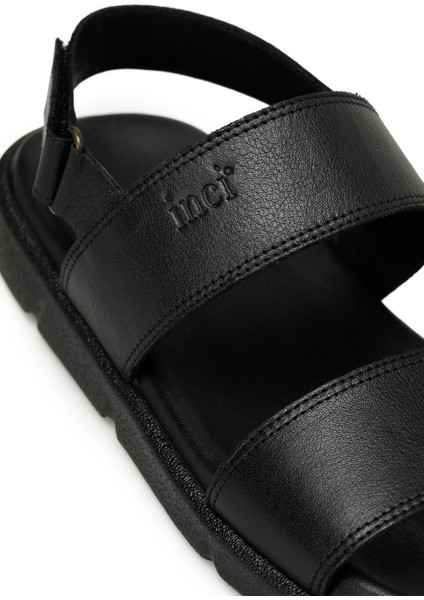 INCI ERICA 4FX Siyah Erkek Sandalet