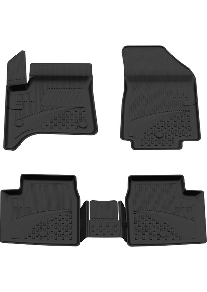 Citroen C3 Aircross Hybrid 2025 Sonrası Uyumlu Sahler 4.5d Premium Havuzlu Oto Paspas