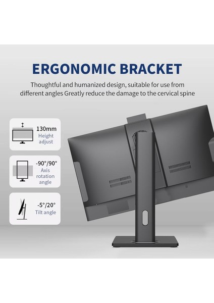 Highline I5 6500,16GB,512GB, 23.8" Pivot Ekran, Webcam, Bluetooth, Kablosuz Kl&mo All In One Pc
