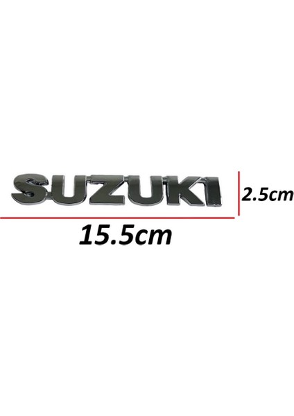 Suzukı Yazı Swift 04-10/grand Vitara 99-15/sx4 06-14 Arka (Suzuki Yazısı)