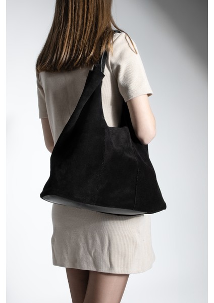 Kadın Hakiki Deri Shopper Içi Çantalı Düğme Kapama Omuz Çantası Filun indirimleri