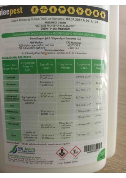 Deepest 500 Ml. Kahverengi Kokarca Için Özel Üretilmiş Sağlık Bakanlığı Onaylı modelleri