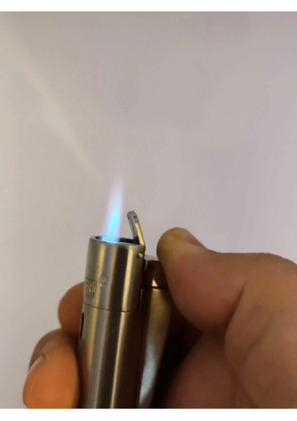 1300C Turbo Komple Metal Gümüş Çakmak Turbo Yeni Model Korumalı Kişiye Özel modelleri