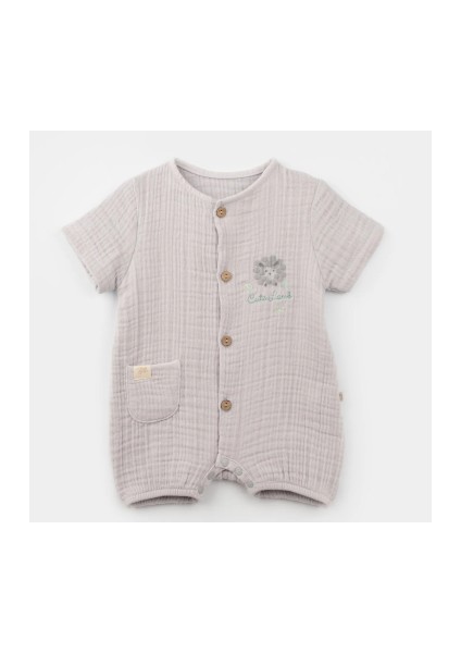 Şort Tulum Lamb Friends Gri