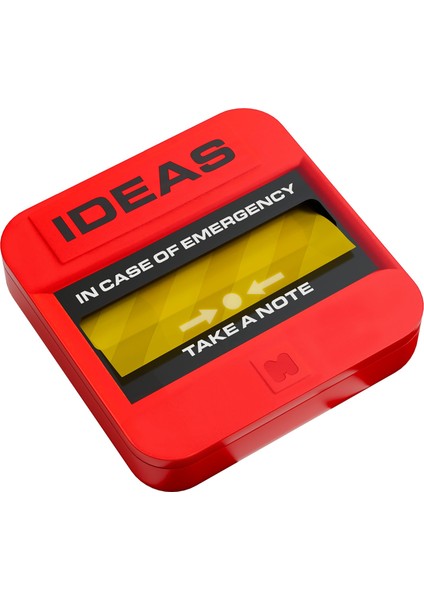 Emergency Şeffaf Yapışkanlı Not Kağıdı