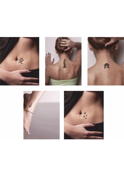 Uzakdoğu Desenleri Hint Kınası ile Geçici Dövme Yapma Seti fiyatları