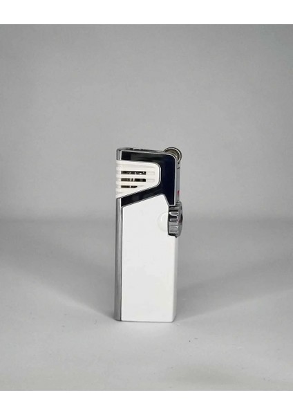 Kişiye Özel Isimli Üç Torch Jet Alevli Rüzgar Geçirmez Pürmüzlü Hediyelik Kutulu Lüks Puro Çakmağı