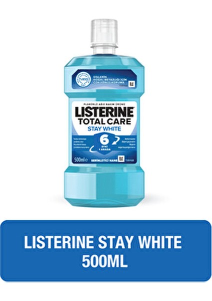 Stay White Ağız Bakım Suyu 500 ml Çürük Koruması ve Ferah Nefes İçin modelleri