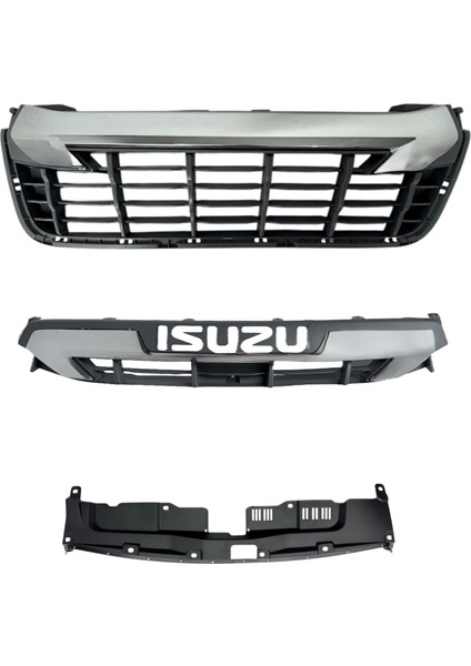 Isuzu Panjur D-Max 20-22 Ön (Krom/gri)