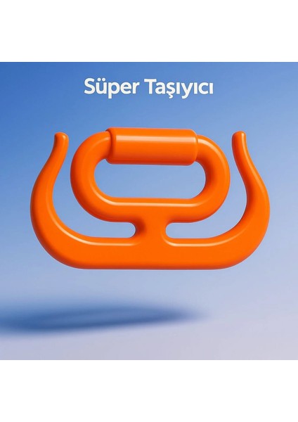 2 Adet Çok Amaçlı Market Pazar Poşet Taşıma Aparatı Poşet Tutucu Taşıma Kit