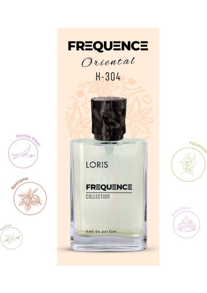 K-304 Frequence Parfume Edp 50 ml Oryantal Kadın Parfüm indirimleri