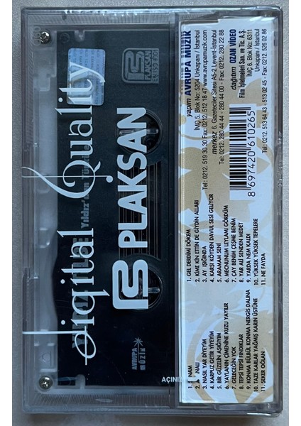 Yıldız Tilbe Yıldız'dan Türküler Kaset (Jelatininde Sıfır Orijinal Dönem Baskı Kaset) fiyatları