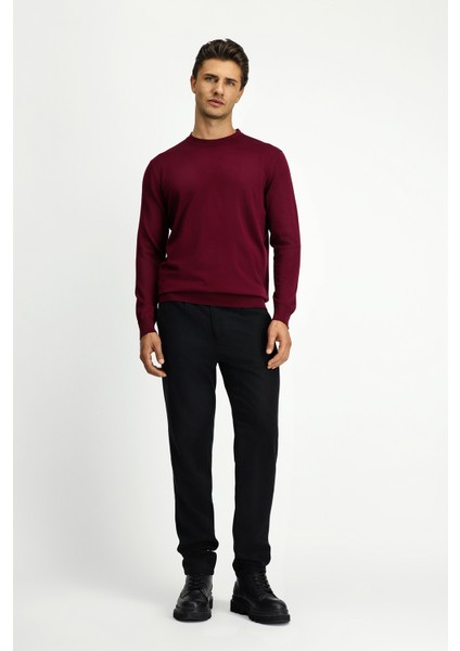 Bisiklet Yaka Regular Fit Triko Kazak modelleri