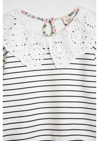 Kız Çocuk Yakalı Sweatshirt modelleri