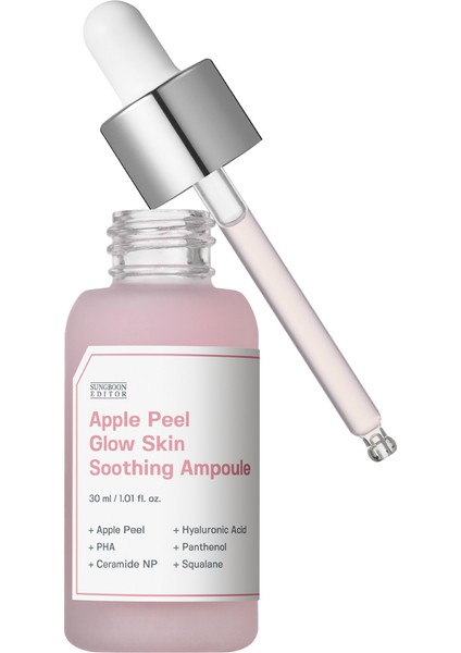 Apple Peel Glow Skin Soothing Ampoule / Cilt Dokusu ve Gözenek Için Yatıştırıcı 30ML indirimleri