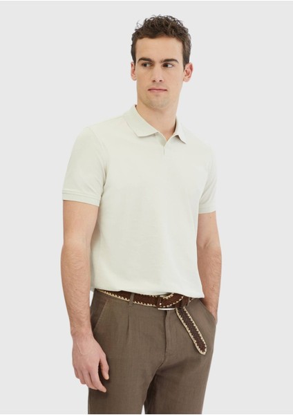 Taş Düz Polo Yaka %100 Pamuk T-Shirt modelleri