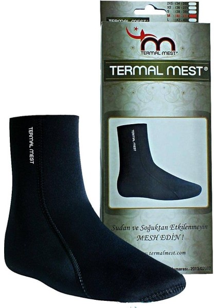 Soğuk Geçirmez Termal Mest - Nefes Alabilen, Su Geçirmez Abdest Çorap