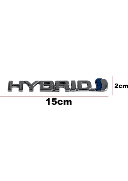 Toyota Yazı Corolla 19-24 Ön Sol/sağ (Hybrıd Yazısı)