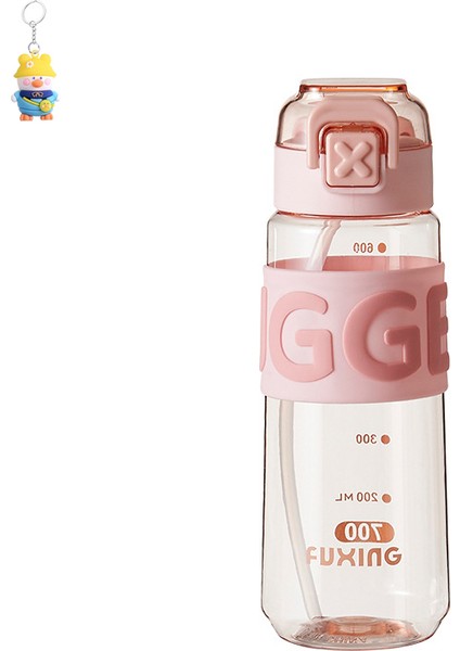 Erkek ve Kız Öğrenciler Için Taşınabilir Su Bardağı Yaz Su Isıtıcısı, Yüksek Görünümlü Açık Hava Spor Bardağı, Tek Tıklamayla Pop-Up Kapaklı (Yurt Dışından)