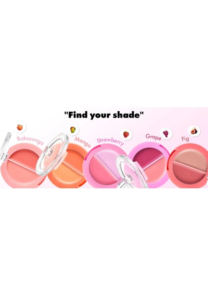 Lip & Cheek Canlı ve Parlak Görünüm Veren Dudak ve Yanak Balmı 3 gr 03 Strawberry Balm fiyatları