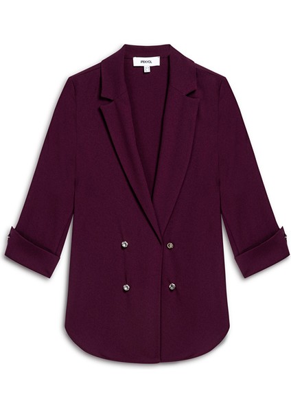 Düğmeli Astarsız Ceket IW6250005069035 indirimleri