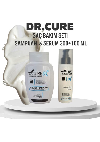 Kolajen Şampuan 300 Ml & Saç Bakım Serumu 100 Ml