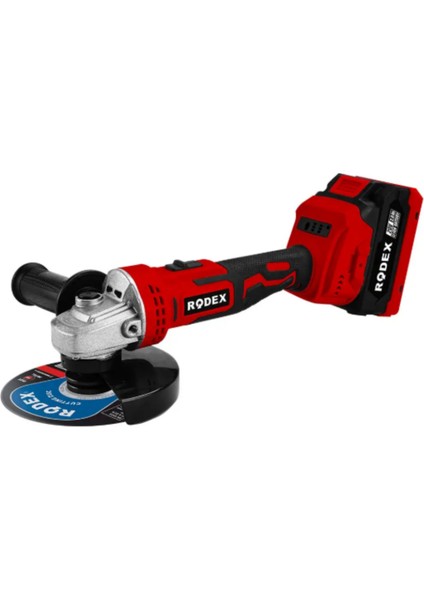 akülü Avuç Taşlama RDX1021 20V / 4.0A Li-Ion 3kg