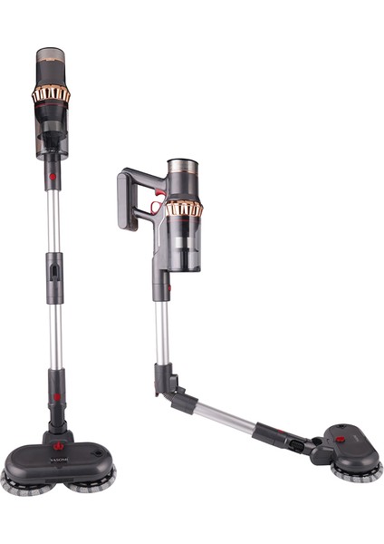 Vion Plus V11 H12 Hepa Mop Başlık Led Işıklı Turbo Başlık Dikey Süpürge fırsatları