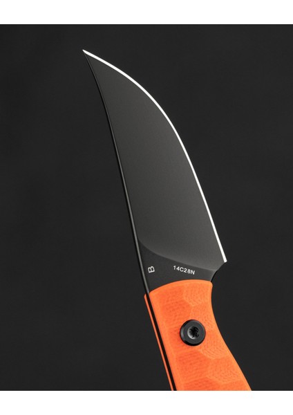 Bestech Heıdıblacksmıth#3 BFK08B Turuncu G10 Sap 14C28N Çelik Bıçak modelleri