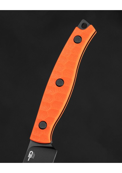 Bestech Heıdıblacksmıth#3 BFK08B Turuncu G10 Sap 14C28N Çelik Bıçak indirimleri