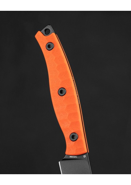 Bestech Heıdıblacksmıth#3 BFK07B Turuncu G10 Sap 14C28N Çelik Bıçak fırsatları