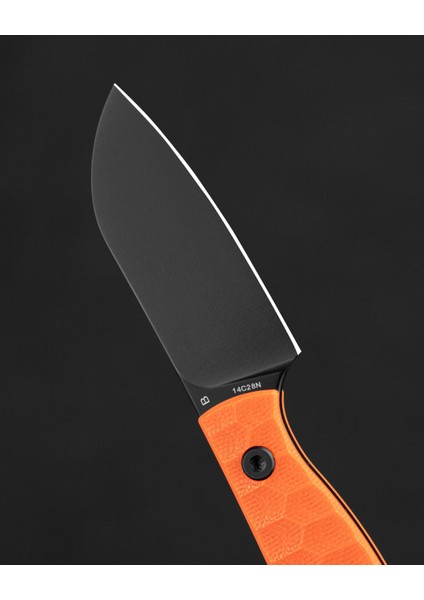 Bestech Heıdıblacksmıth#3 BFK07B Turuncu G10 Sap 14C28N Çelik Bıçak indirimleri