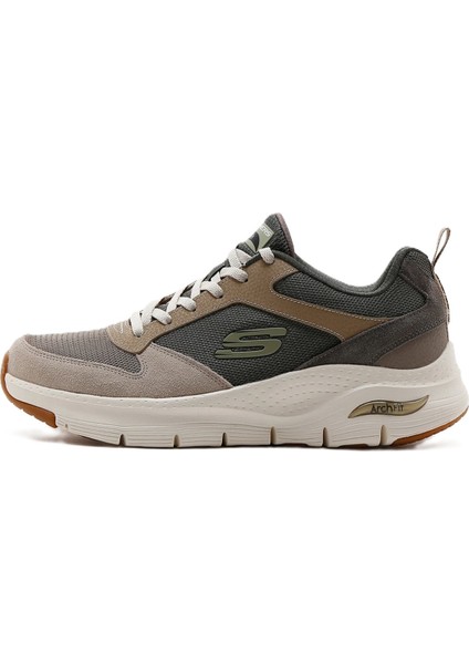 Archfit-Servitica Mens Sneaker Erkek Günlük Spor Ayakkabı Krem