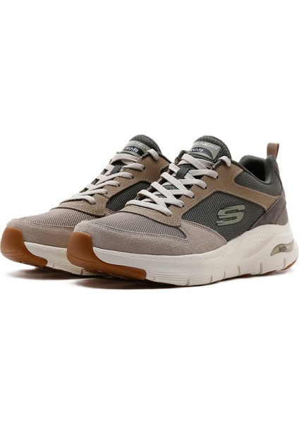 Archfit-Servitica Mens Sneaker Erkek Günlük Spor Ayakkabı Krem modelleri