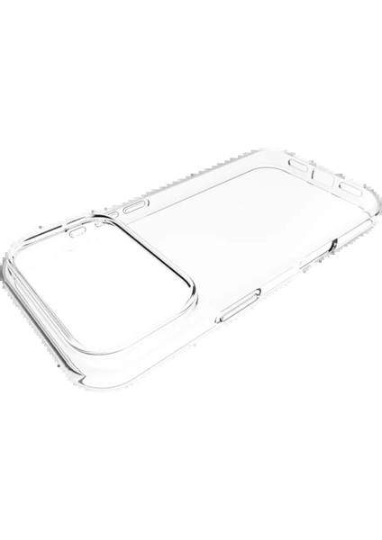 Bfs Apple iPhone 17 Pro Max Lüx Şeffaf Silikon - Şeffaf