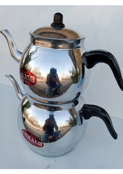Aluminyum Küre (Tombik) Çaydanlık "6 Numara" fiyatları