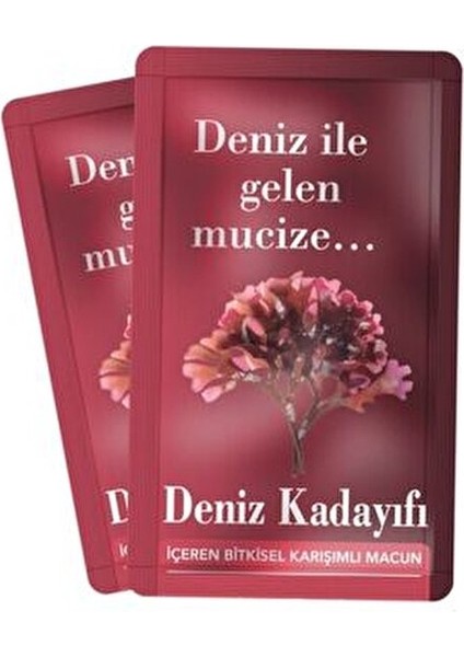 Deniz Kadayıfı Macunu 230 gr Doğal Bitkisel İçeriklerle Zenginleştirilmiş modelleri
