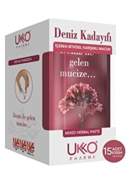 Deniz Kadayıfı Macunu 230 gr Doğal Bitkisel İçeriklerle Zenginleştirilmiş fırsatları