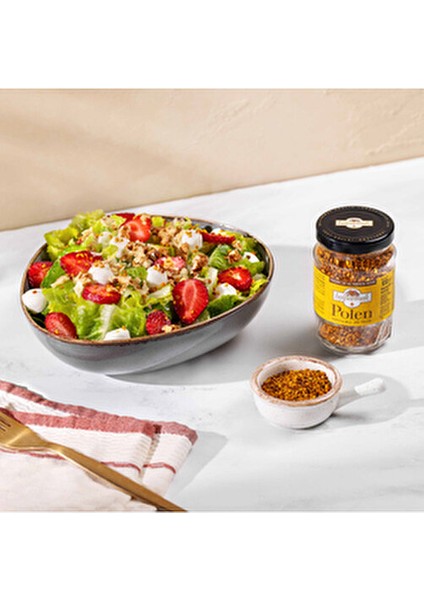 Doğal Arı Poleni Yüksek Lif ve Protein İçeren 100 gr Zengin Mineral ve Vitamin