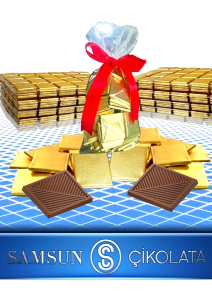 100 Adet (600 Gr) Gold Sargılı Madlen Çikokata fiyatları