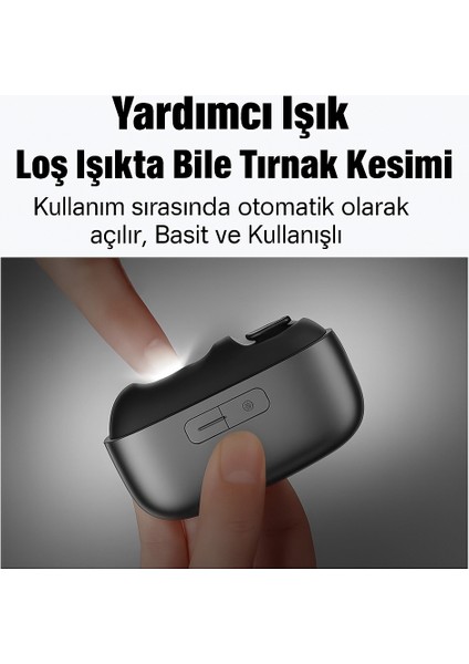 Elektrikli Tırnak Bakım Seti – Type-C Şarjlı, LED Işıklı, Değiştirilebilir Başlıklar, 3 Saat Kesintisiz Kullanım fırsatları