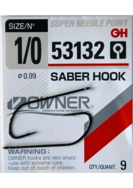 53132 Delikli Lüfer Iğnesi 2 No